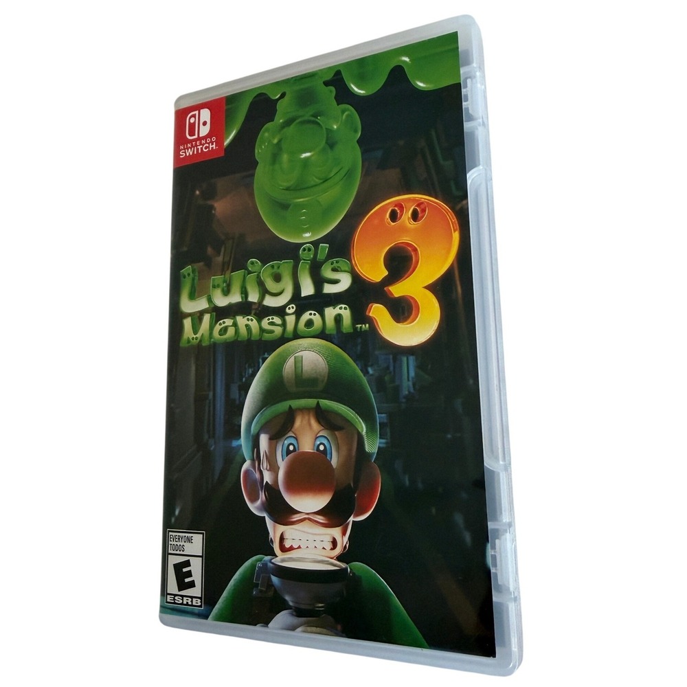 Original Nintendo Switch Luigis Mansion 3 Original Case No Cartridge Included